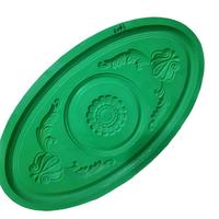 Moule personnalisé en fibre de verre pour médaillon de plafond en plâtre, pour grande décoration ornementale de plafond en plâtre
