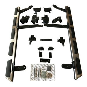 JOESHIER - Juego Completo de Estribos Laterales de Aluminio de Alta Calidad para Protección y Decoración Todoterreno para Audi Q5 2010-2017 SUV - Product Image 4