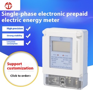 DDSY Medidor de energía <span class=keywords><strong>prepago</strong></span> monofásico <span class=keywords><strong>Tarjeta</strong></span> IC Pantalla LCD de dos cables 1,0 Precisión Uso residencial - Product Image 4