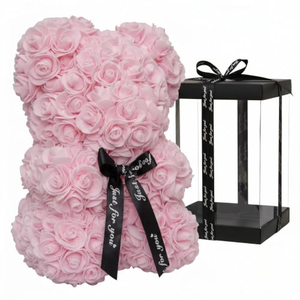 Oso de Rosas Artificial OEM Beast Rose, Regalo para el Día de San Valentín y el Día de la Madre - Product Image 1