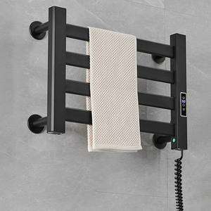 Vente en gros Porte-serviettes électrique pliant intelligent en fibre de carbone pour salle de bain, sèche-serviettes électrique chauffant - Product Image 6