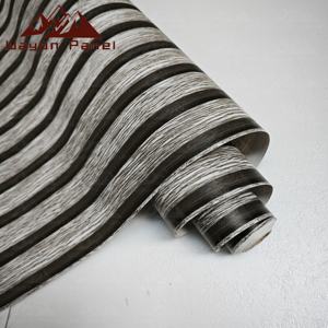 <span class=keywords><strong>Papel</strong></span> de pared <span class=keywords><strong>autoadhesivo</strong></span> a rayas de grano de <span class=keywords><strong>madera</strong></span> de alta calidad Wayon, adhesivo trasero impermeable de 45cm de ancho, fácil de pelar para sala de estar - Product Image 1