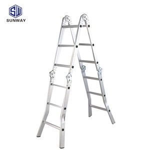 Pas cher <span class=keywords><strong>Prix</strong></span> Sécurité <span class=keywords><strong>Escabeau</strong></span> Télescopique En Aluminium Charnière Pliante - Product Image 5