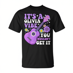 Camiseta It's A Olivia Vibe You Wouldn't Get It Groovy - Product Image 2