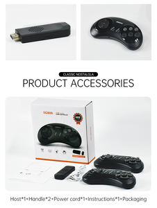 <span class=keywords><strong>Console</strong></span> de Jeu Vidéo HD Sans Fil SG800 2.4G avec 688 Jeux Rétro 16 Bits pour Sega <span class=keywords><strong>Mega</strong></span> / Genesis - Product Image 6