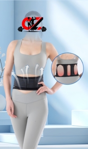 Ceinture de soutien lombaire CZFIT respirante, légère et réglable pour le fitness et le remodelage corporel pour femmes adultes - Product Image 3
