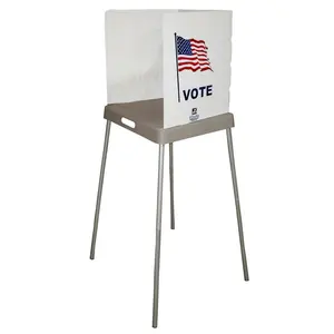 1 Person Foldable Corrugated Plastic Voting Booth Election Voting Booth