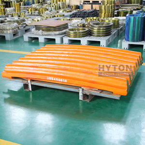 Hyton HT-03054-500-53 망간 고정형 죠 플레이트 테렉스 시더라피드 3054 프라이머리 죠 크러셔 웨어 라이너용 - Product Image 5