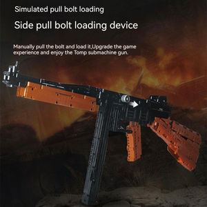 Mould King 14022 Thompson Submachine <strong>Guns</strong> 2023 Block <strong>Gun</strong> <strong>Model</strong> Military Building Toys Block for Boys - Product Image 4