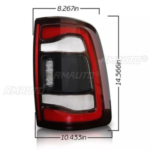 Left Right Rear <b>LED</b> Taillight Taillamp <b>Lights</b> Assembly Wide <b>Light</b> <b>Corner</b> Lamp For Dodge RAM 2500 3500 2019-2023 68548946AA - Product Image 3