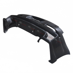 กันชนหลังไฟเบอร์กลาสแบบ RS สำหรับ 350Z ปี 2003-2006 สีดำผิวขัดเงาด้วยอีพ็อกซี่  ความเข้ารูป 100% ผลิตด้วยวิธี Vacuum Molding - Product Image 3