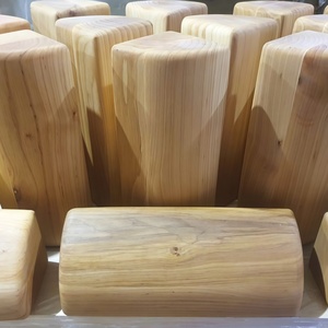 Bloc de soutien en bois demi-rond pour le yoga, pour maintenir l'équilibre dans <span class=keywords><strong>les</strong></span> postures de yoga, briques de yoga en liège naturel, briques de yoga en bois durables - Product Image 5