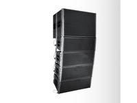 Système de sonorisation extérieur avec enceintes passives à ligne acoustique passive double 10 pouces en néodyme 600W