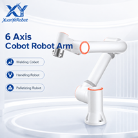 Robots Colaborativos FAIRINO de Seis Ejes, Carga Útil de 3 kg, Alcance de 622 mm, IP54, PLC, Modelo FR3, para Recoger y Colocar, Ensamblaje Electrónico