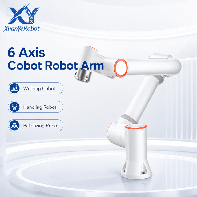 FAIRINO Collaborative Robots Six-axis 3KG Payload 622mm Reach IP54 PLC FR3 Model Pick Place Electronic Assembly