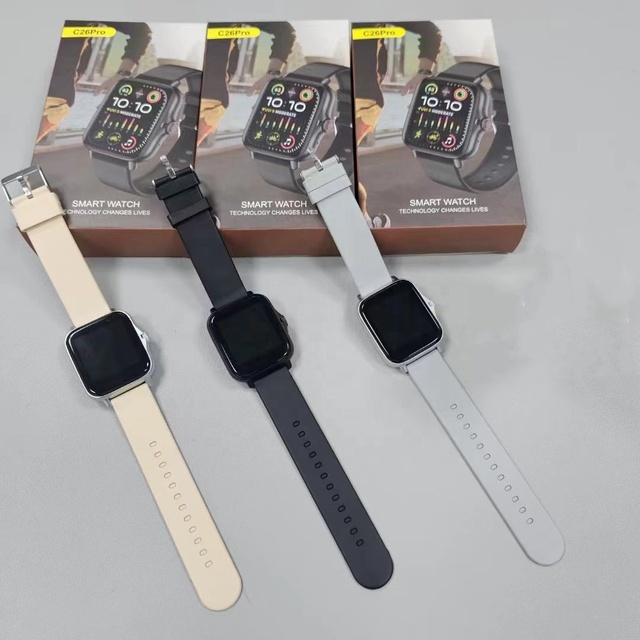 Y13 H13 Smart Watch C26 Pro Smartwatch Activity Sleep Fitness Mood Tracker BT Call Sport  Bracelet Alarm Clock C26PRO Smartwatch