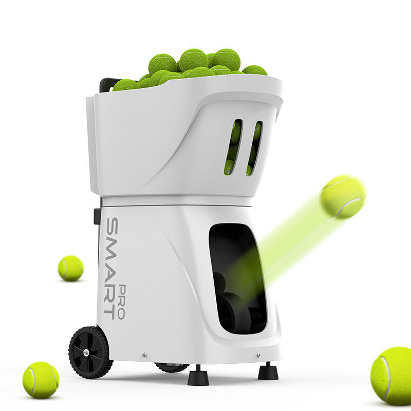 PT-SMART PRO Professional Pickleball Tennis Ball Pitching Machine Portable Automatic Ball Launcher for Rapid Skill Improvement