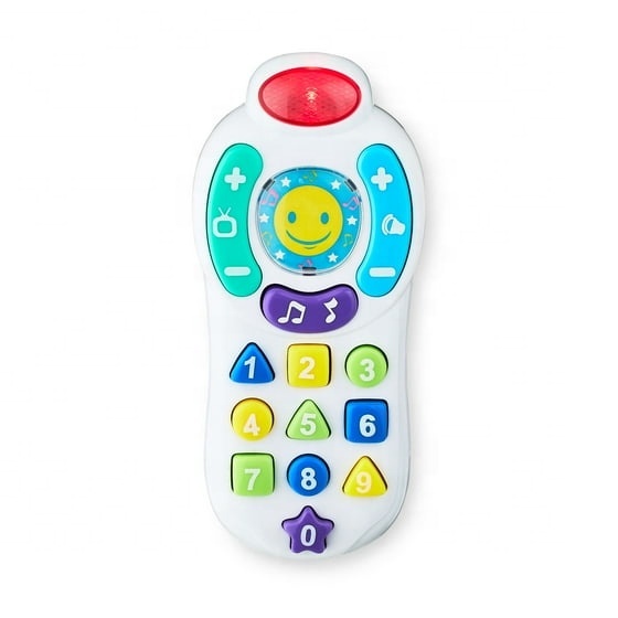 Baby Simulation TV Remote Control Toy Toddler Early Educational Music Light Learning Remote Toy OEM Custom