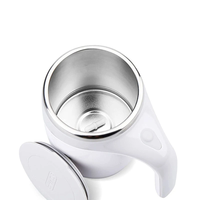 Tasse à café électrique à agitation automatique personnalisée, rechargeable, portable, en acier inoxydable, à agitation magnétique rotative