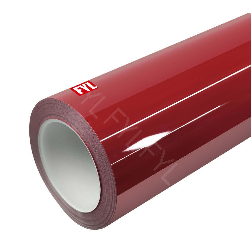 Paper-backed Chrome red