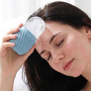 Rouleau de glace facial réutilisable en silicone, moule à glaçons pour le visage et le cou, outil de soin de la peau réduisant les gonflements - Product Image 4