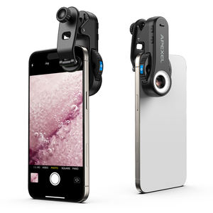 2026 Apexel新規到着ミニ生物学研究顕微鏡ユニバーサルポケットスマートフォン40-120X顕微鏡CPL 365nm UV LED付き - Product Image 2