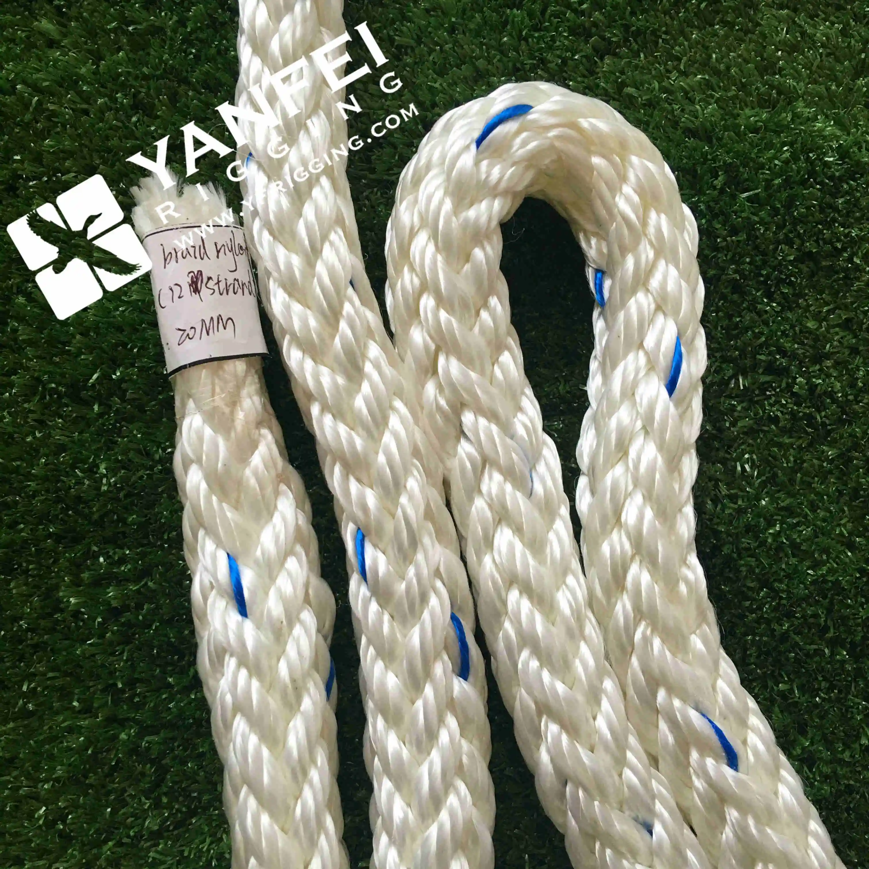 Doppel Braid Nylon Seil Hersteller Marine Seil