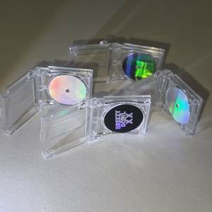 Porte-clés numérique intelligent en PVC, mini CD holographique, collection d'albums de musique vidéo créative NFC - Product Image 4