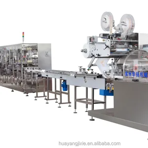 HY-2700A+HY-360 High Speed Wet wipes machine production line, cleaning wipes machine, wet tissue machine