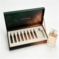 Caja de Regalo para Perfume Personalizada, Caja Rígida en Forma de Tubo para Botella de Perfume de Vidrio de 50ml 100ml, Logotipo Personalizado, Venta al Por Mayor, MOQ Bajo