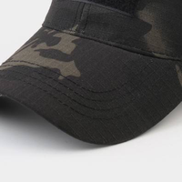 Gorra de Béisbol de Camuflaje Ruso para Exteriores, Unisex, Táctica, Ajustable, de 6 Paneles, de Poliéster/Algodón, para Adultos