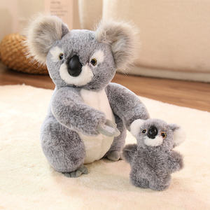 Série Mère-Bébé <span class=keywords><strong>Koala</strong></span>, jouet en peluche doux, peluche super douce, rembourrage en coton PP, couverture personnalisée pour enfants - Product Image 4