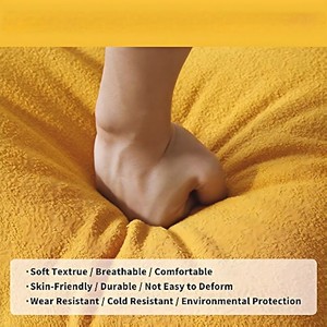 Modern Modüler Fasulye Torbası Kanepe Sıkıştırılabilir Puf Sünger Sandalye Apartman İçin Bölmeli Yatak Çerçevesiz Oturma Odası İçin Dinlenme Koltuğu - Product Image 4