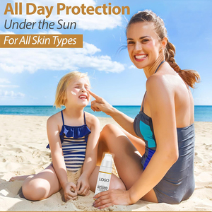 Aixin Private Label 50ml Natural <span class=keywords><strong>de</strong></span> amplio espectro SPF 50 P +++ Clasificación Sun Aggressor Protection Reparaciones Loción <span class=keywords><strong>de</strong></span> protección solar ultraligera - Product Image 4