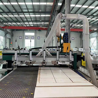 YOUHAOCNC Machine de découpe CNC pour le bois à configurations avancées 4x8 3 axes 1325 1530 2030 avec broche ATC et moteur pour la fabrication de meubles