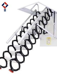 Échelle de <span class=keywords><strong>grenier</strong></span> télescopique électrique à <span class=keywords><strong>prix</strong></span> compétitif, capacité de charge de 500 kg, certifiée CE - Product Image 1