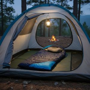 Sac de couchage ultraléger compact imperméable 3 saisons pour le trekking et la randonnée printemps <span class=keywords><strong>été</strong></span> automne - Product Image 1