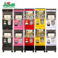 Distributeur automatique de mini-capsules à monnayeur, 2 niveaux indépendants, construction métal-plastique, prise en charge de l'anglais, personnalisation OEM couleur et logo