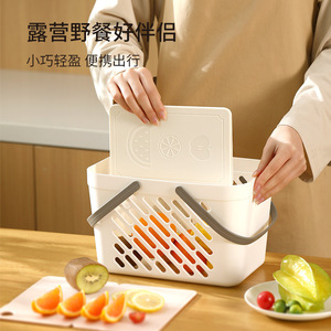 FaSoLa Foldable Cutting Board Mini PP Portable Anti Mold For Travel Outdoor Dorm Fruit Chopping Block - Product Image 4