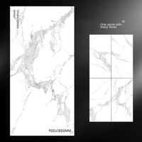 Offre Spéciale Eshiton KDM914 900x1800 Carreaux Vitrifiés pour Intérieur de Villa - Carreaux Muraux Modernes en Briques Réfractaires Durables de 9 mm d'Épaisseur pour Salon et Télévision