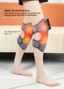 Pemijat lutut elektrik tanpa kabel, pemijat lutut portabel dengan layar sentuh 3 mode getaran kompres panas, penghilang nyeri kaki - Product Image 6