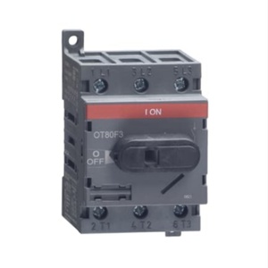Para OT80F3 Interruptor-seccionador de 3 polos 1SCA105798R1001 para automatización 8kV Voltaje de resistencia de impulso nominal 12 meses de garantía - Product Image 1