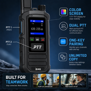 Radio Flotante Impermeable IP67, Batería Integrada de 3000 mAh, Banda UHF Compatible con Bandas de Frecuencia FRS y <span class=keywords><strong>PMR</strong></span> - Product Image 4