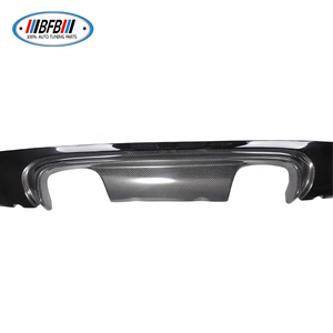 Pour BMW série 3 <span class=keywords><strong>E46</strong></span> 1998-2004 demi fibre de carbone M Style diffuseur arrière ajustement parfait 2007-2011 an - Product Image 4