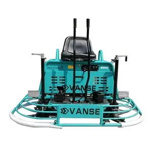 VANSE VS836 Driving Type Double Disc Power Trowel Edging Smooth Concrete Troweling Machine Ride On Power Trowel For Selling