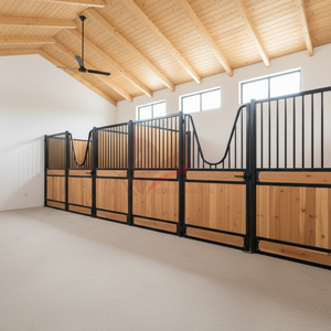 Refugio de <span class=keywords><strong>caballos</strong></span> económico de estilo europeo Establo modular a prueba de intemperie para centro ecuestre y Club - Product Image 2