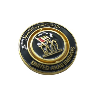 价格合理的定制双层珐琅金属铁锌合金挑战硬币 - Product Image 1