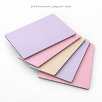 Panneau composite aluminium-plastique 4x8 ACP au prix d'usine pour façade extérieure d'hôtel