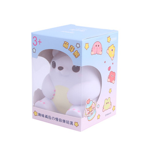 Fidget Bear White, jouet anti-stress en position assise, matériau TPE, pour les enfants de 2 à 4 ans, unisexe - Product Image 5