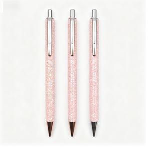 Portable Liquid Quicksand <b>Glitter</b> Metal Ballpoint <b>Pen</b> Smooth Writing Silk Screen Marking For Girls Holiday Wedding Souvenir - Product Image 1